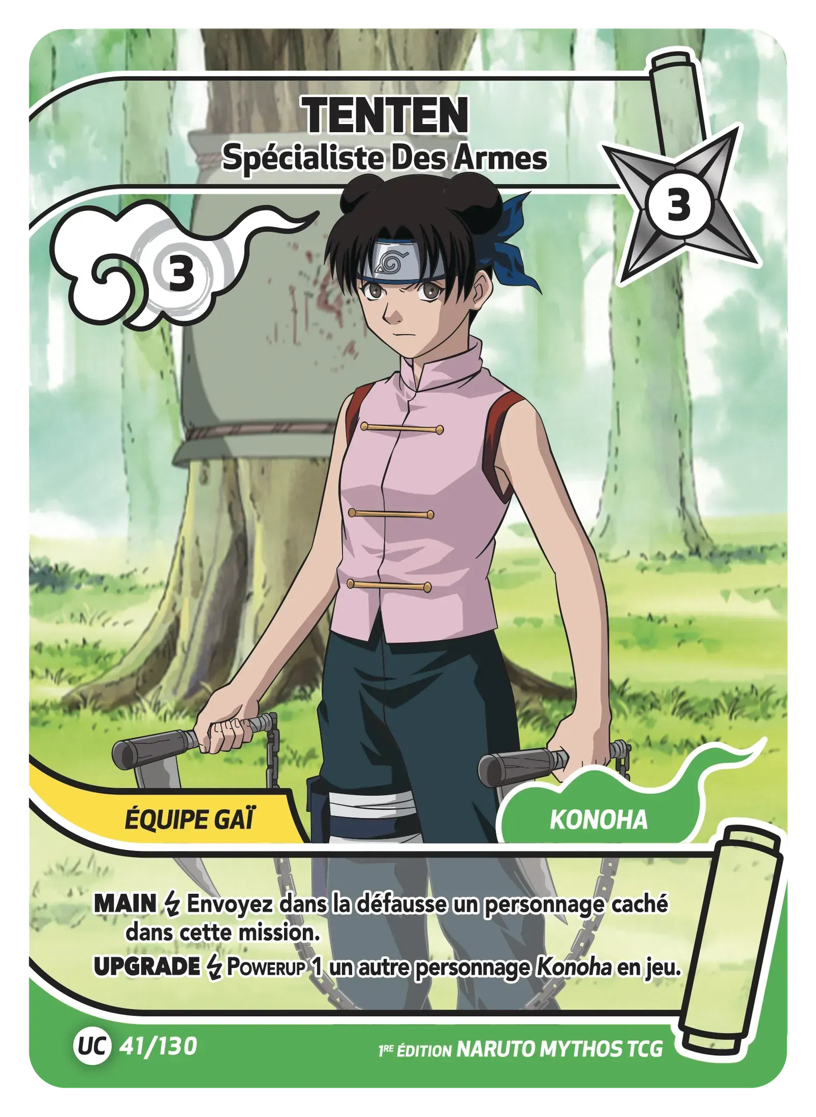 Tenten - Spécialiste Des Armes - Konoha Shido - 041/130