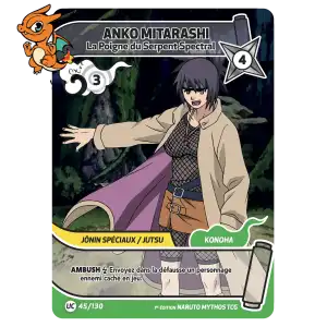 Anko Mitarashi - La Poigne du Serpent Spectral - Konoha Shido - 045/131
