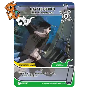 Hayate Gekko - Shinobi talentueux - Konoha Shido - 048/130