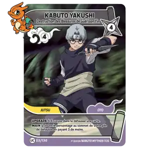 Kabuto Yakushi - Destruction des Blessures de Guérison Yin - Konoha Shido - 053/130