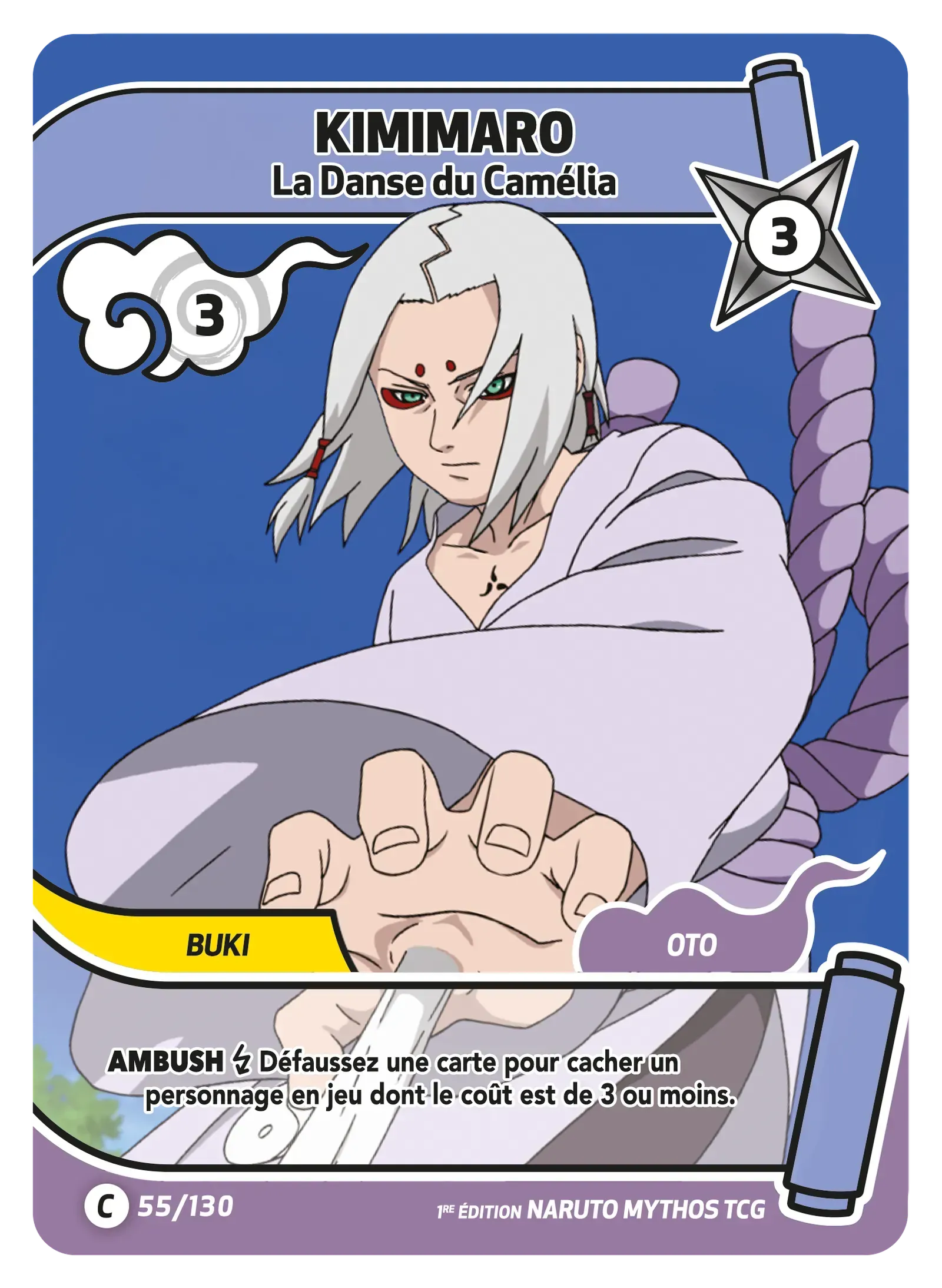 Kimimaro - La Danse du Camélia - Konoha Shido - 055/130