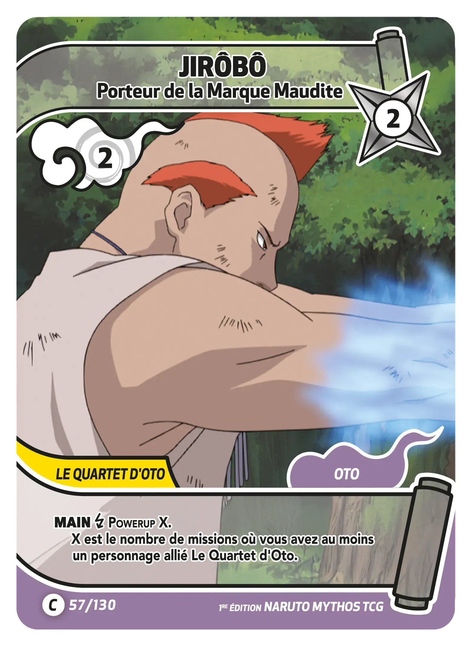 Jirôbô - Porteur de la Marque Maudite - Konoha Shido - 057/130