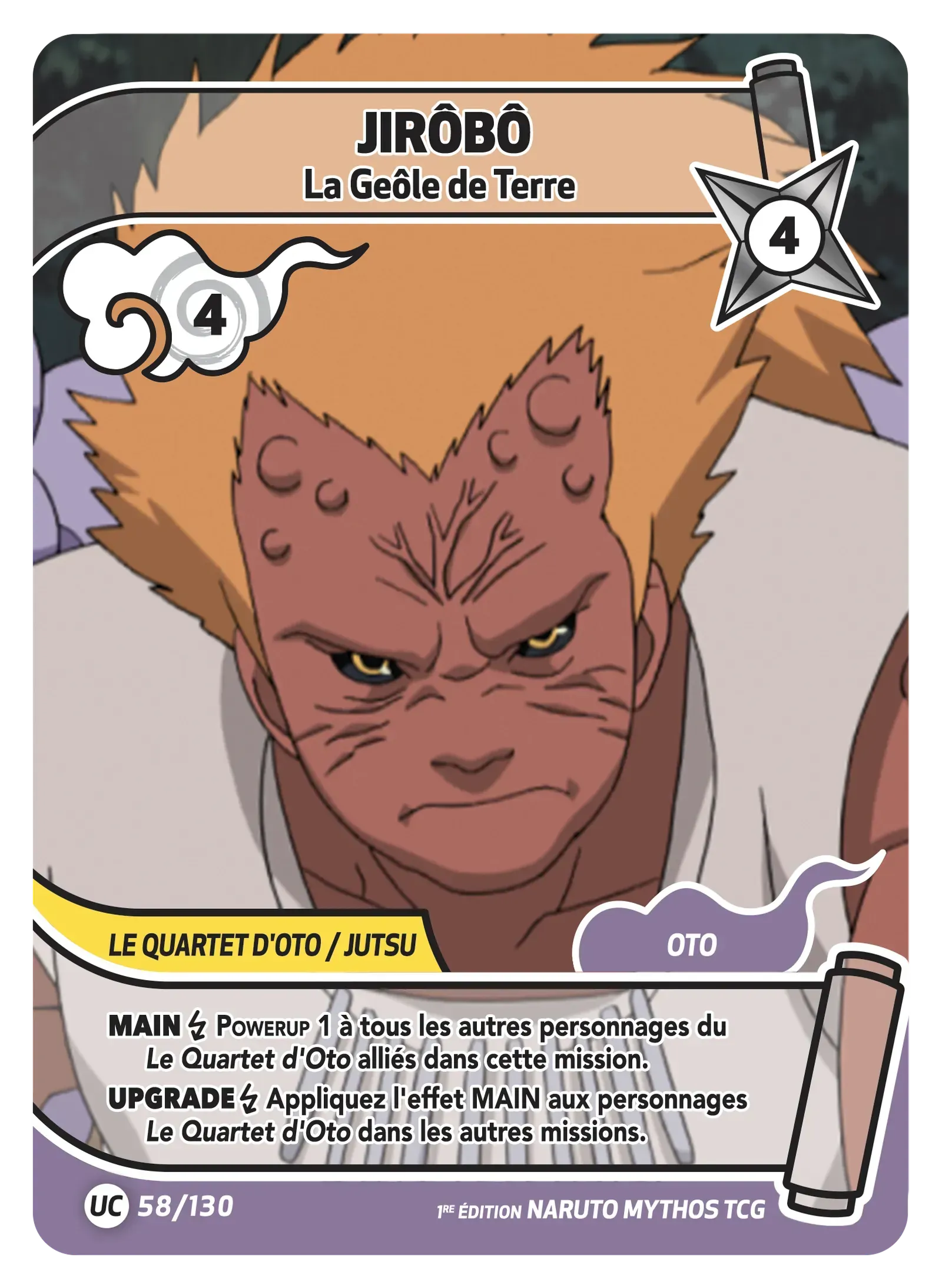 Jirôbô - La Geôle de Terre - Konoha Shido - 058/130
