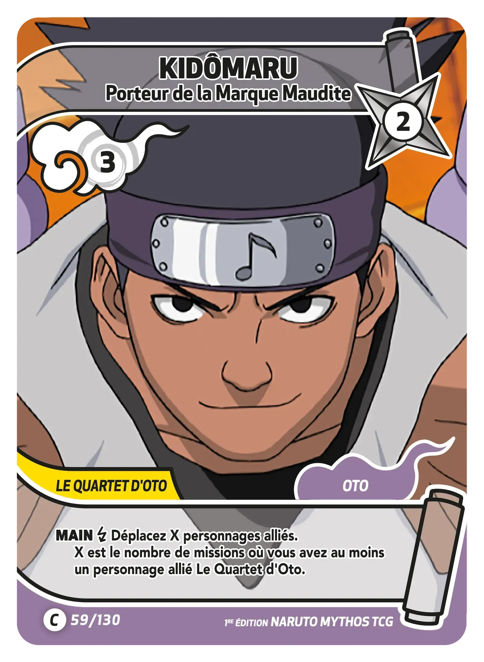 Kidômaru - Porteur de la Marque Maudite - Konoha Shido - 059/130