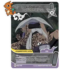 Kidômaru - Déploiement de la Toile - Konoha Shido - 060/130