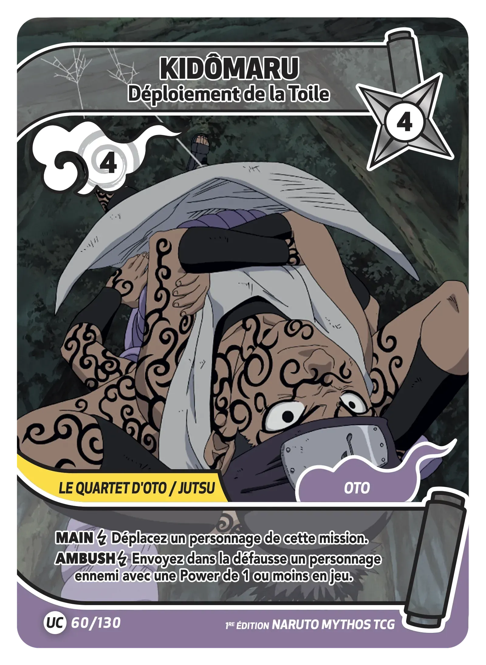 Kidômaru - Déploiement de la Toile - Konoha Shido - 060/130