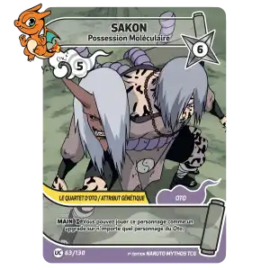 Sakon - Possession Moléculaire - Konoha Shido - 063/130