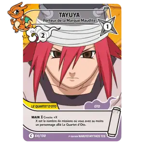 Tayuya - Porteur de la Marque Maudite - Konoha Shido - 064/130