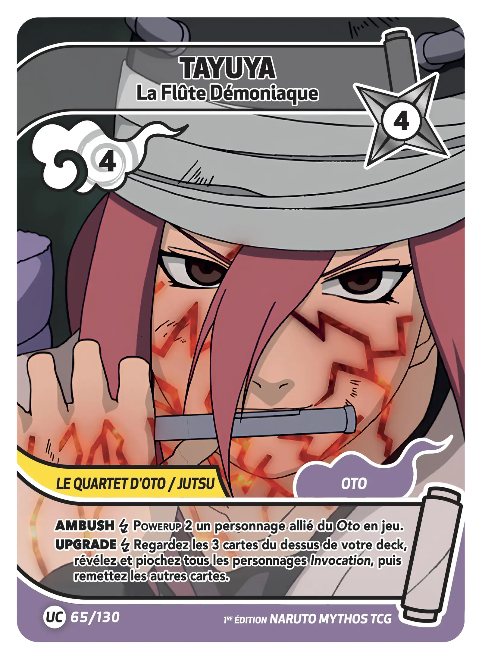 Tayuya - La Flûte Démoniaque - Konoha Shido - 065/130