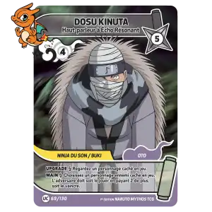 Dosu Kinuta - Haut-parleur à Écho Résonant - Konoha Shido - 069/130