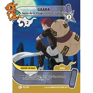 Gaara - Genin du le Village caché du Sable - Konoha Shido - 074/130