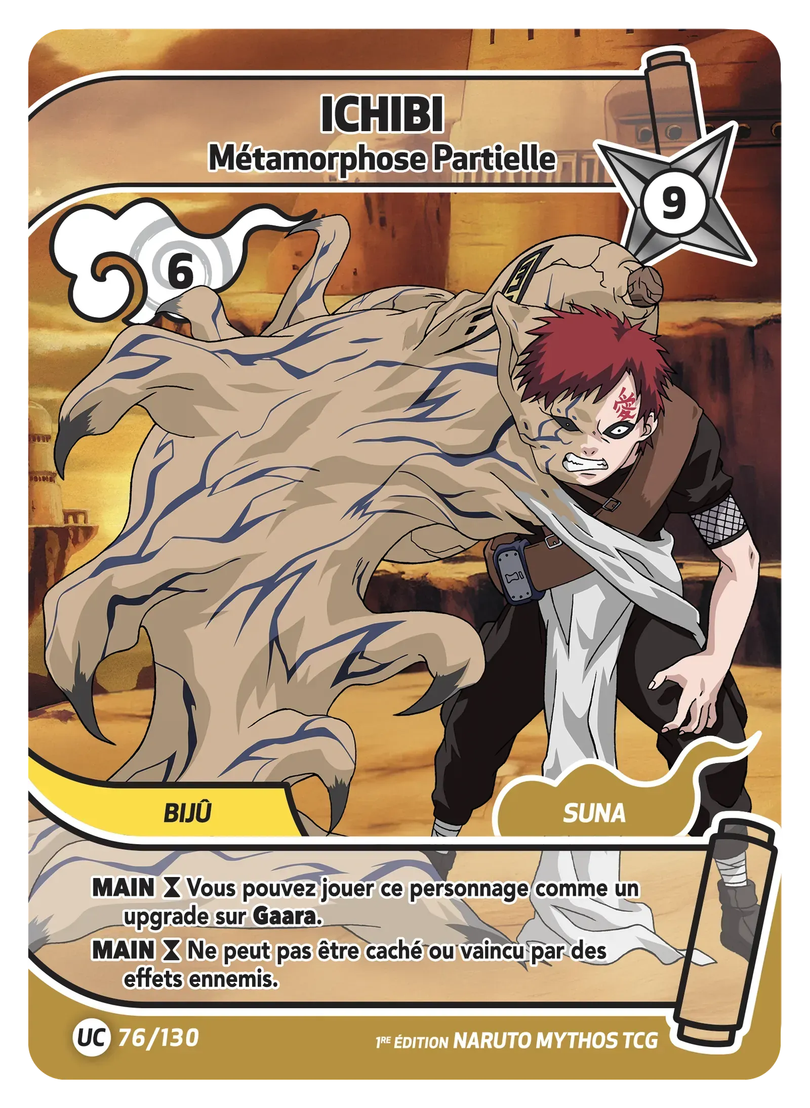 Ichibi - Métamorphose Partielle - Konoha Shido - 076/130