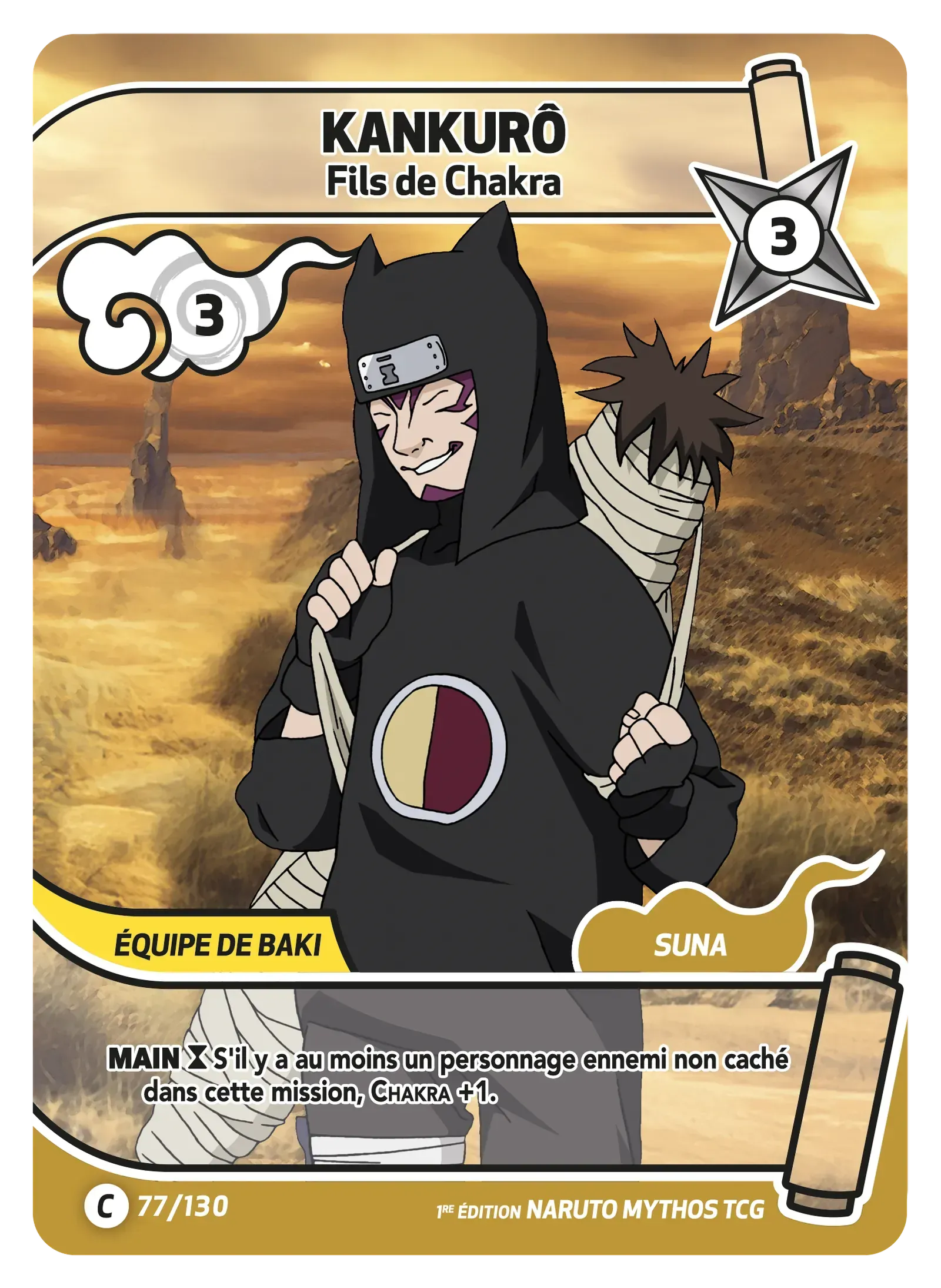 Kankurô - Fils de Chakra - Konoha Shido - 077/130