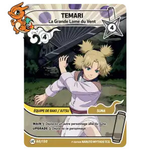 Temari - La Grande Lame du Vent - Konoha Shido - 080/130
