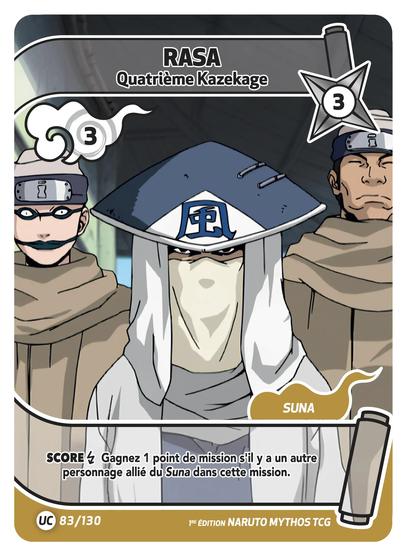 Rasa - Quatrième Kazekage - Konoha Shido - 083/130