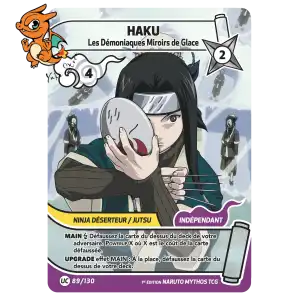 Haku - Les Démoniaques Miroirs de Glace - Konoha Shido - 089/130