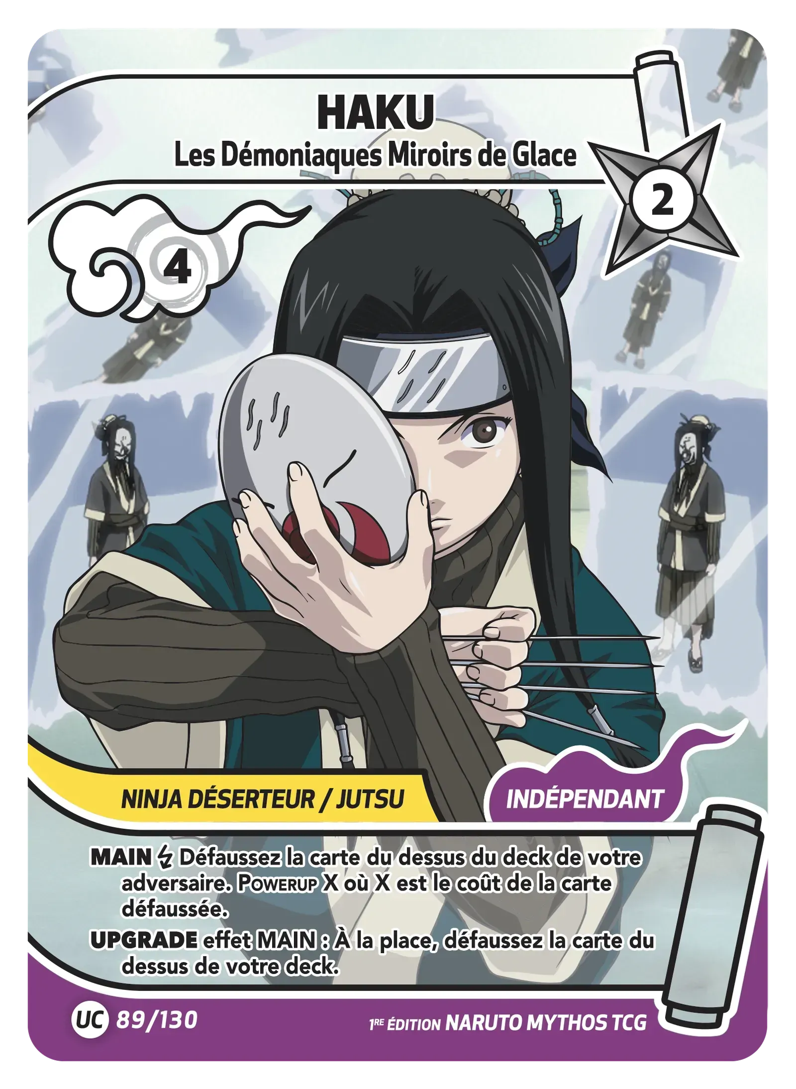 Haku - Les Démoniaques Miroirs de Glace - Konoha Shido - 089/130