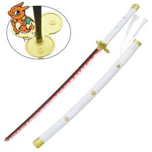 Katana de Roronoa Zoro (Enma) - One Piece - Lame en Bambou