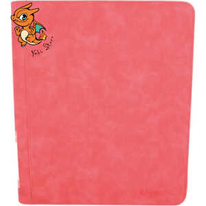 Phoenix Shield Album Toploader Zip 9-Pockets (360 cartes) Effect Rouge