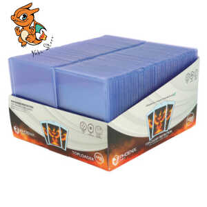 Phoenix Shield - Lot de 200 Toploaders 35PT 7.5x10cm