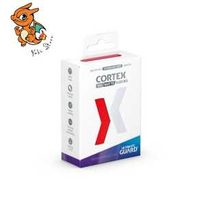 Ultimate Guard 100 Pochettes Cortex Sleeves Taille Standard Rouge Mat