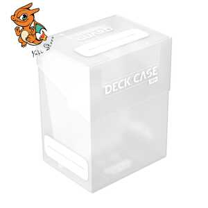 Ultimate Guard Boîte Pour Cartes Deck Case 80+ Taille Standard Transparent