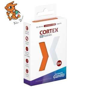 Ultimate Guard 60 Pochettes Cortex Sleeves Format Japonais Orange Mat