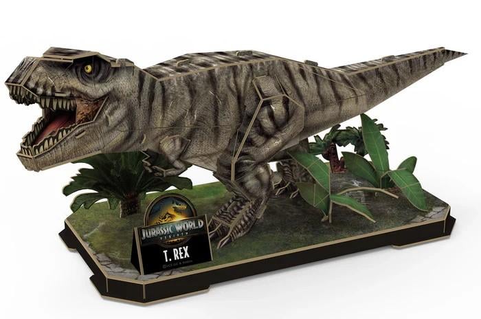 JURASSIC WORLD - T-Rex - Puzzle 3D 45pcs – Image 2