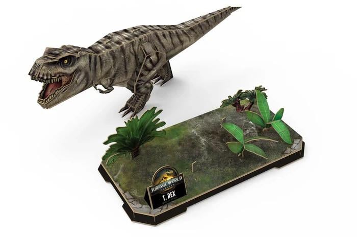 JURASSIC WORLD - T-Rex - Puzzle 3D 45pcs – Image 4