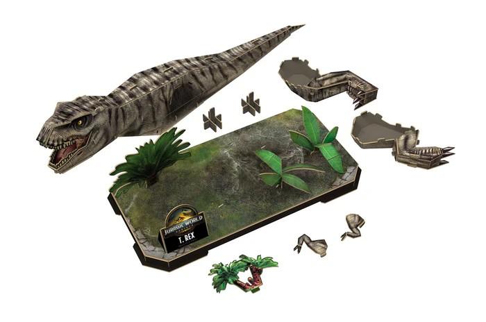 JURASSIC WORLD - T-Rex - Puzzle 3D 45pcs – Image 5