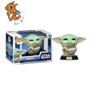 MANDALORIAN & GROGU - POP Star Wars N° 841 - Grogu With Food