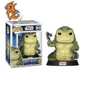 MANDALORIAN & GROGU - POP Star Wars N° 843 - Rotta The Hutt GitD