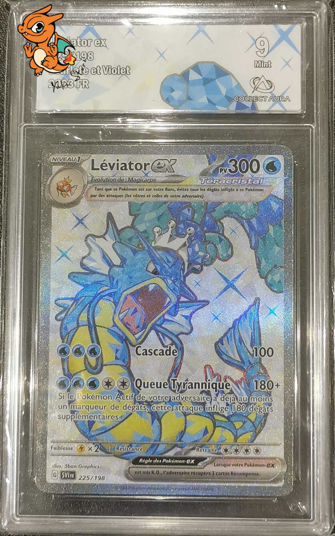 Léviator ex - Écarlate et Violet - 225/198 - Collect Aura 9 - Français