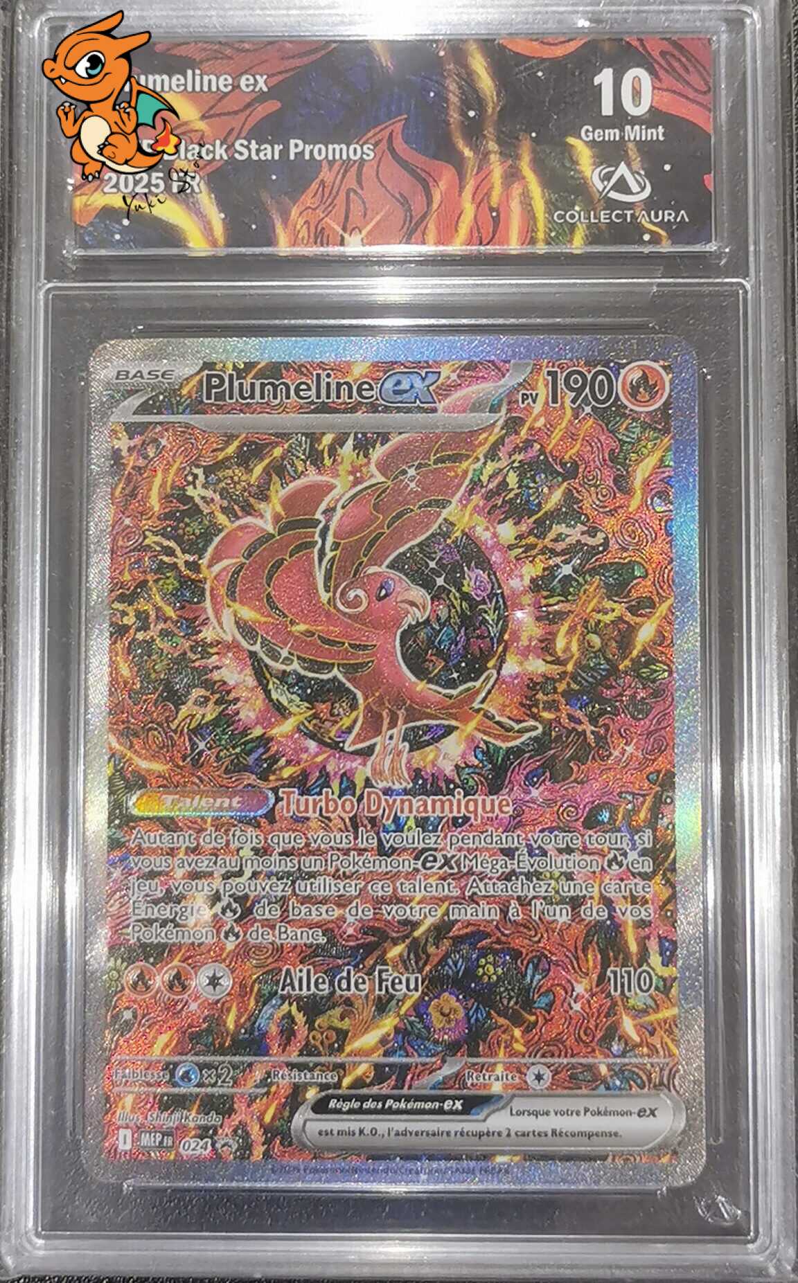 Plumeline ex - Promo Méga-Évolution - MEP024 - Collect Aura 10 - Français
