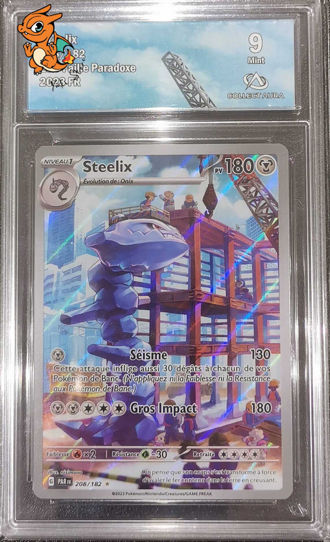 Steelix - Faille Paradoxe - 208/182 - Collect Aura 9 - Français