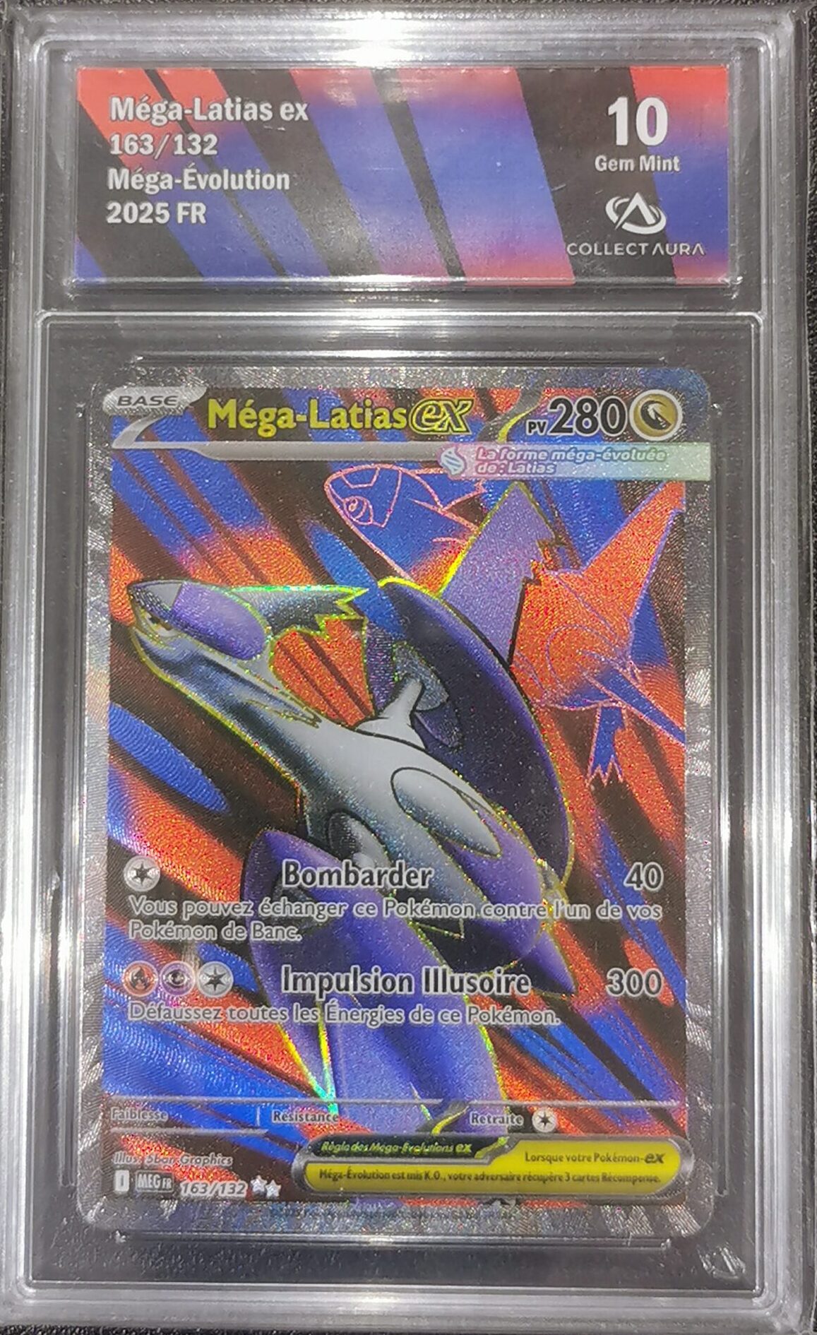 Méga-Latias ex - Méga-Évolution - 163/132 - Collect Aura 10 - Japonais