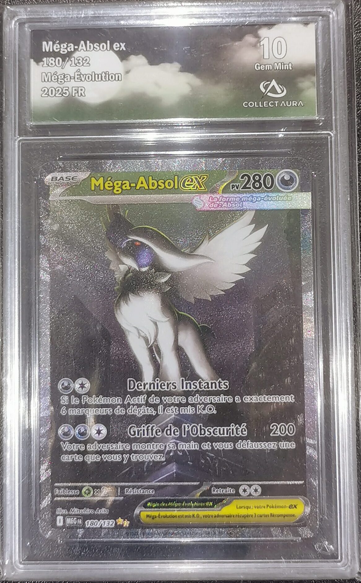 Méga-Absol ex - Méga-Évolution - 180/132 - Collect Aura 10 - Français