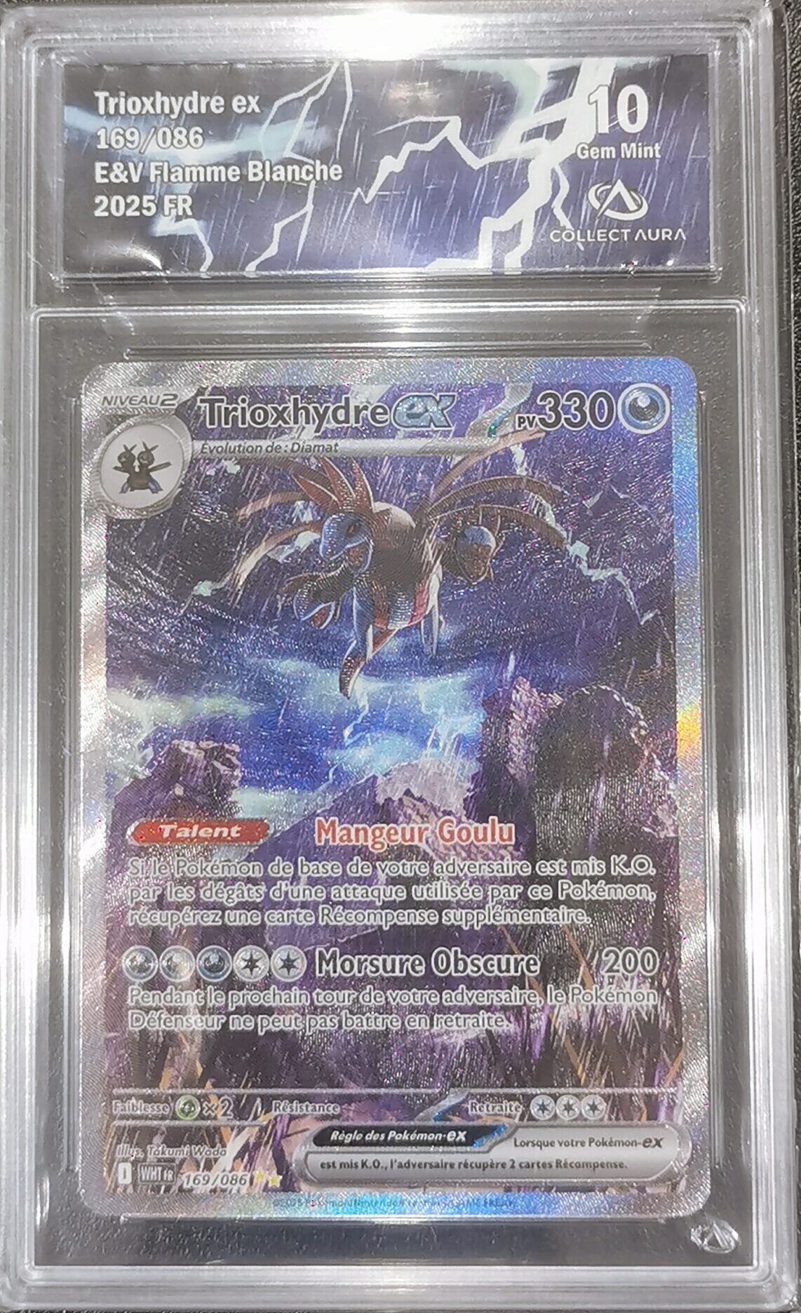 Trioxhydre ex - Flamme Blanche - 169/086 - Collect Aura 10 - Français