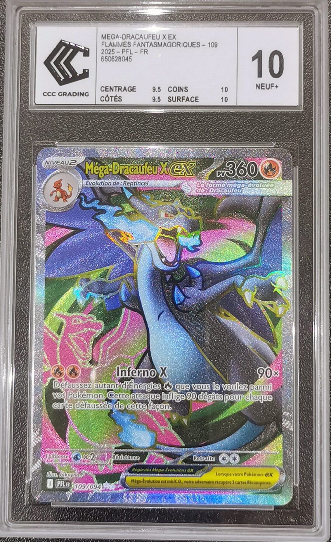 Méga-Dracaufeu ex - Flammes Fantasmagoriques - 109/094 - CCC 10 - Français
