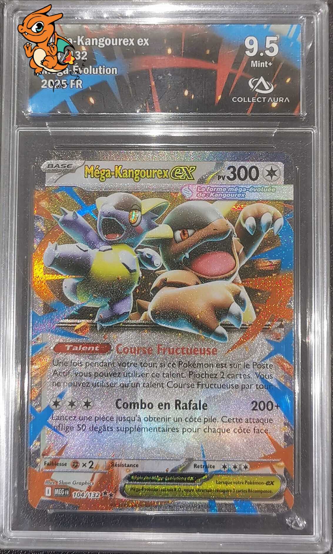 Méga-Kangourex ex - Méga-Évolution - 104/132 - Collect Aura 9.5 - Français