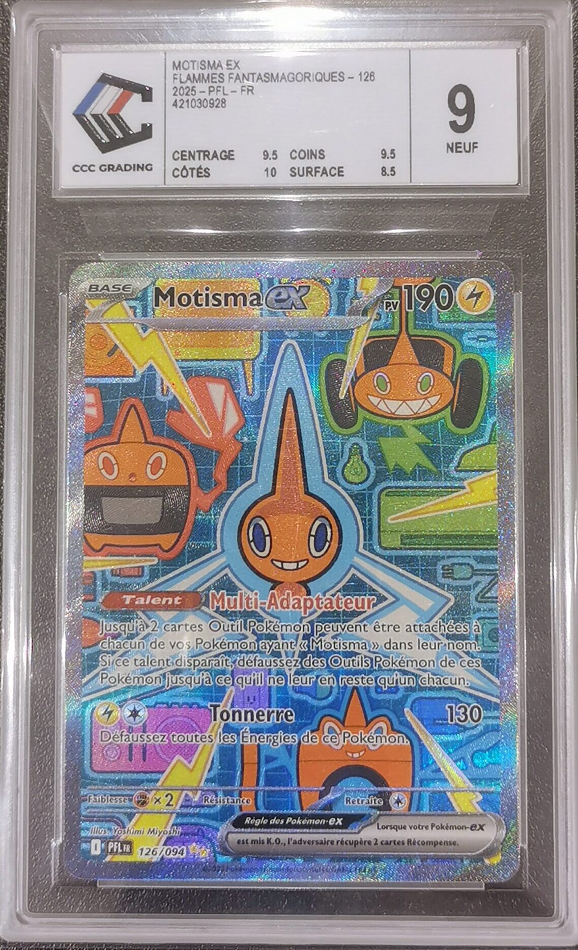 Motisma ex - Flammes Fantasmagoriques - 126/094 - CCC 9 - Français