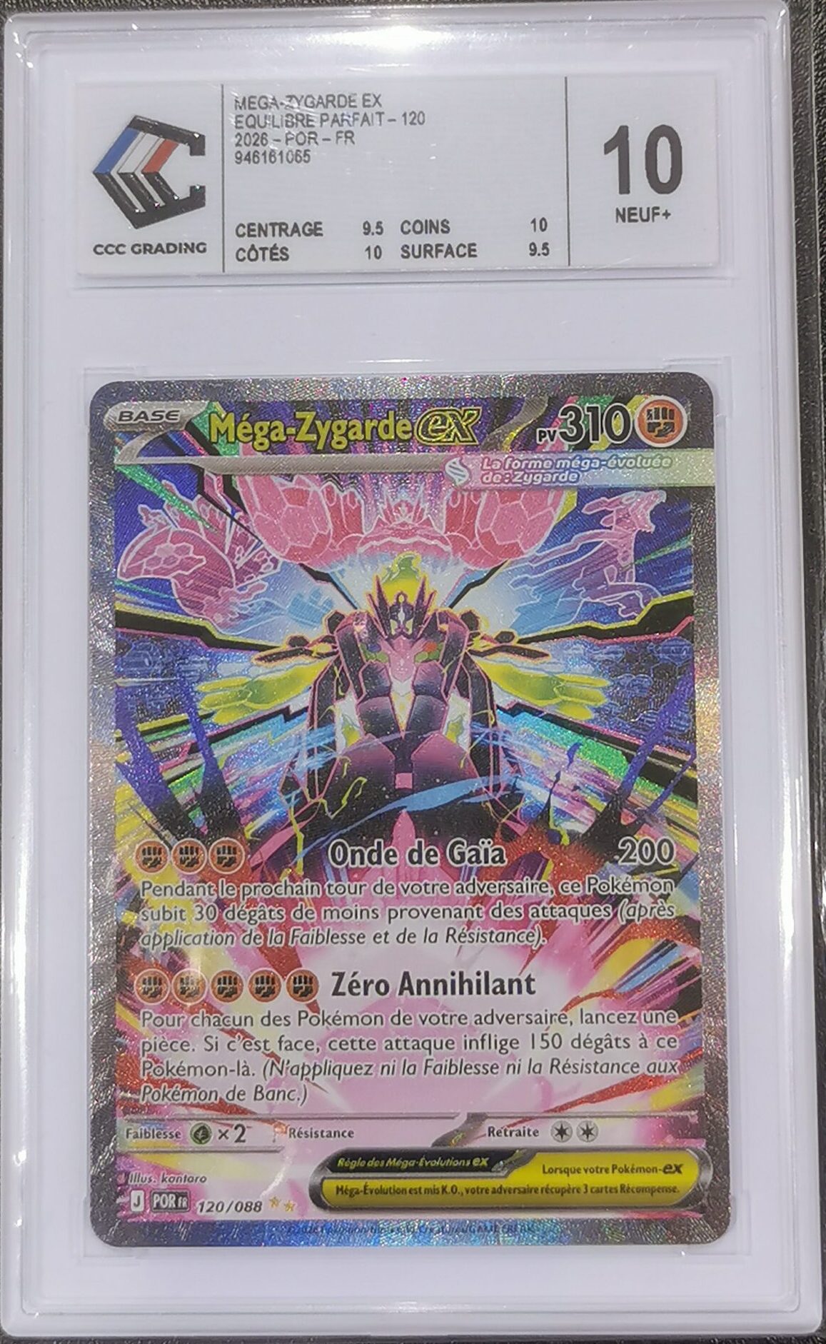 Méga-Zygarde ex - Équilibre Parfait - 120/088 - CCC 10 - Français
