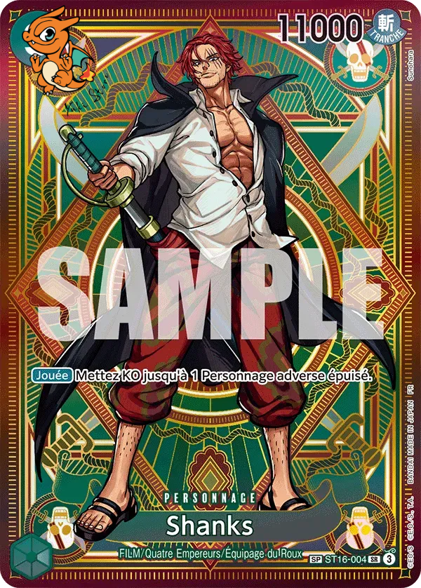 Shanks - Des Poings Vifs comme l'Éclair - ST16-004/156
