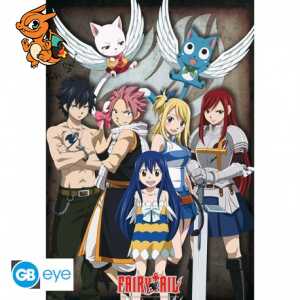 FAIRY TAIL - Poster Maxi 91,5x61 - Groupe