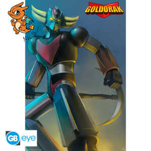 GOLDORAK - Poster Maxi 91,5x61 - Goldorak & Astéro haches