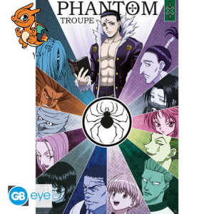 HUNTER X HUNTER - Poster Maxi 91,5x61 - Membres de l’Araignée