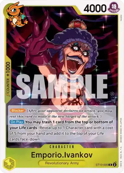 Emporio.Ivankov - Ultra Deck: The Three Brothers - 005/035