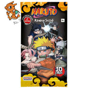 Naruto Mythos - Set 1 : Konoha Shido 2ème édition - Booster de 10 cartes