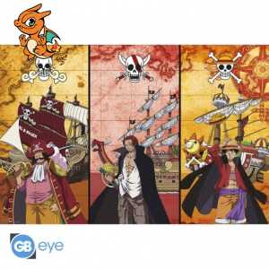 ONE PIECE - Poster Maxi 91,5x61 - Capitaines & Bateaux 