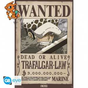ONE PIECE - Poster Maxi 91,5x61 - Wanted Law Wano
